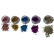 C2963 - GLITTER GLOW POWER KITS C/5 CORES SORTIDAS 100% VEGANO
