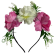 C3785 - TIARA COM FLOR DE LUXO 2 CORES SORTIDAS