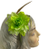 C3863 - TIARA FLOR ESPECIAL COLOR BRANCA - AMARELA - PINK -  AZUL - VERMELHA - PRETO - VERDE E ROSA  CORES SORTIDAS
