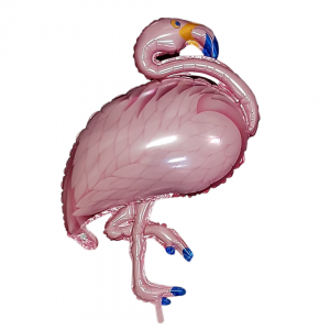 C131- Balão Metalizado Flamingo 70cm      