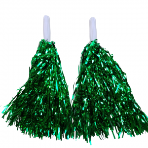 C036 - POM POM O PAR COM 32 CM METALÓIDE CORES SORTIDAS      