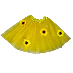 C5149 - SAIA GIRASSOL 35 cm SOMENTE NA COR AMARELO      