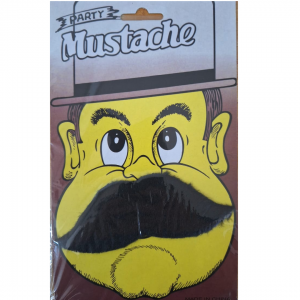 C7021 - BIGODE AUTO COLANTE NA SOLAPA UNITÁRIA MODELOS SORTIDOS      