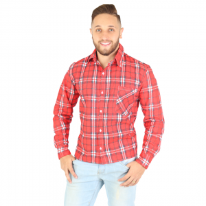 J311 - Camisa de Flanela Manga Longa Adulta      