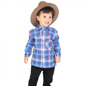 J321 - Camisa Flanela Manga Longa Baby      