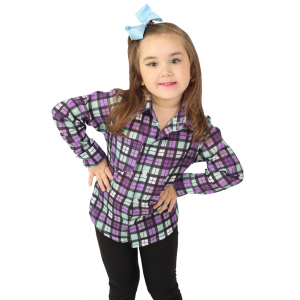 J325 - Camisete Popeline Manga Longa Infantil      