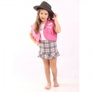 J304R - Colete Country Infantil