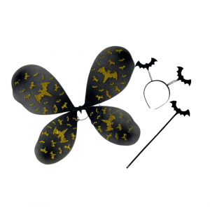 H14337 - KIT ASA BORBOLETA HALLOWEEN COM 3 PÇS      