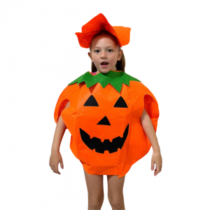 H72166 - ROUPA ABÓBORA INFANTIL HALLOWEEN      