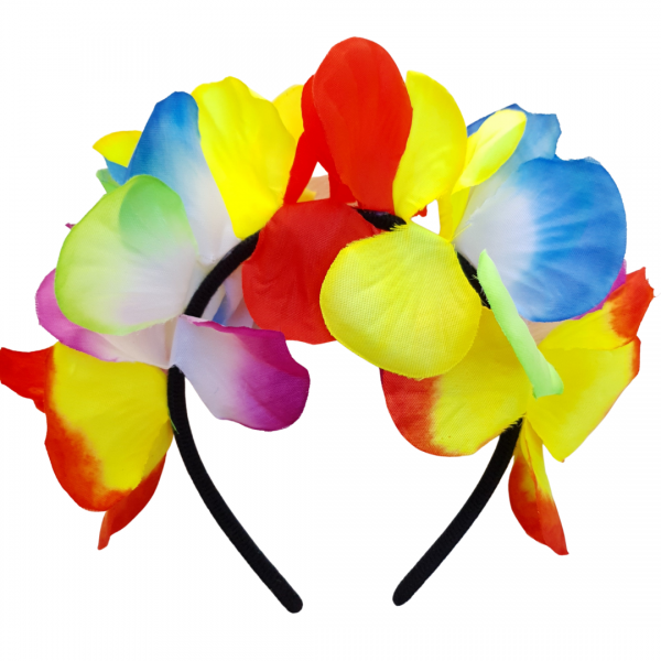 C14013 Tiara Havaiana Flores Luxo Magedu Comércio e Confecção LTDA